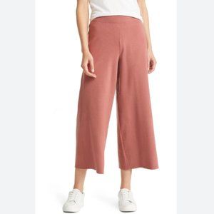 PAIGE Lisbon Wide Leg Pull-On Knit Pants